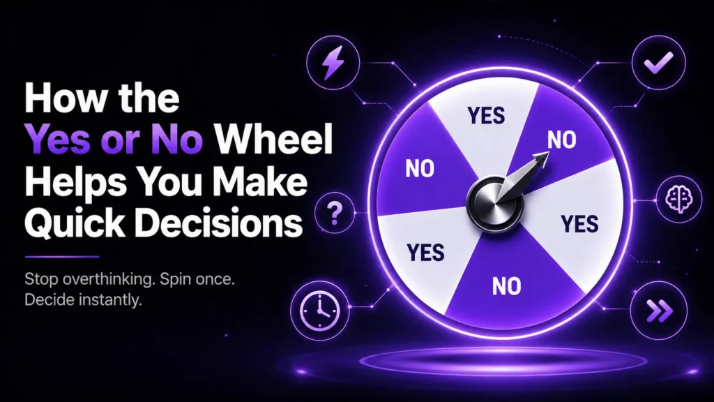 How the Yes or No Wheel Helps You Make Quick Decisions